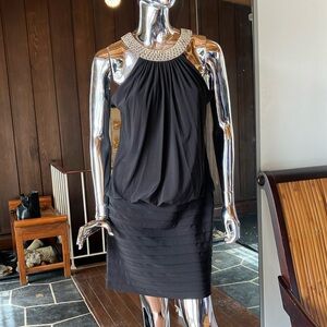 Dazzling halter dress